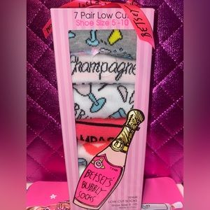 Betsy Johnson Champagne Socks